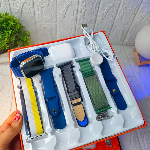 12 In 1 Series 8 Ultra 49 MM Smartwatch Combo