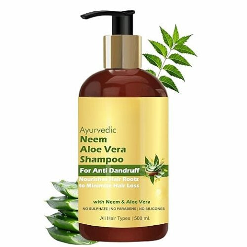 Neem And Aloevera Herbal Hair Cleanser/Shampoo 500 ml