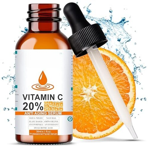 Vitamin C Serum For Face with Hyaluronic Acid, Retinol & Amino Acids (30 ml)
